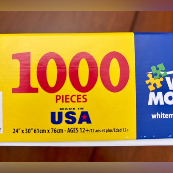 White Mountain 1000 Piece Puzzle - Words of Wisdom - Picture 4 of 4